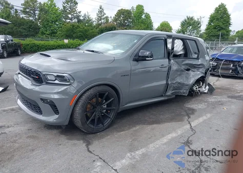 2022 Dodge Durango R/T Awd из США, поврежденный, VIN 1C4SDJCT0NC108438